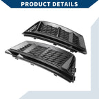 1 Pair Front Fog Light Grill for Audi A4 B9 (2016–2018) No. 8WD807681/8WD807682