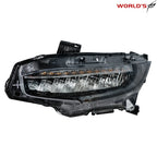 Full LED Left Driver Side Headlight for Honda Civic (2016–2021)