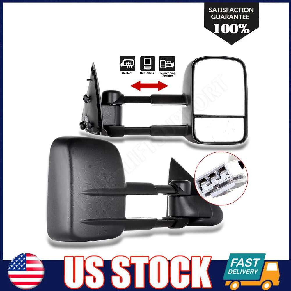 Pair Power Towing Mirrors for Ford F150 (1997–2003)