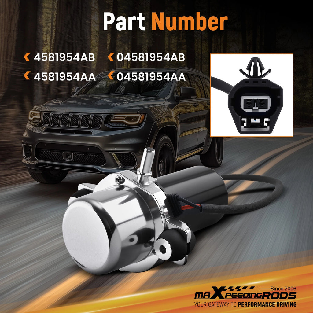 Power Brake Booster Air Vacuum Pump for Dodge Durango (2016–2019)