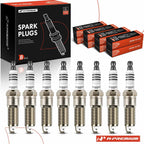 8x Iridium Platinum Spark Plugs for Jeep Grand Cherokee (2005–2008)
