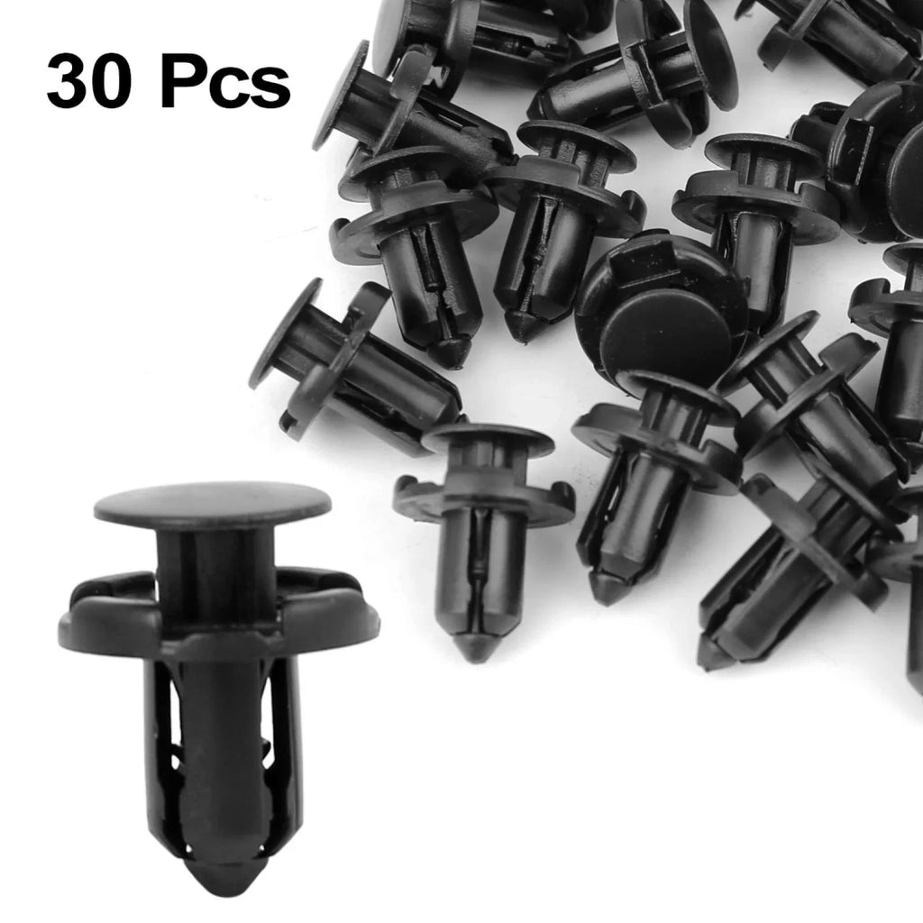 30 Pcs Push Type Retainer Bumper Clips for Mitsubishi Honda (2000-2023)