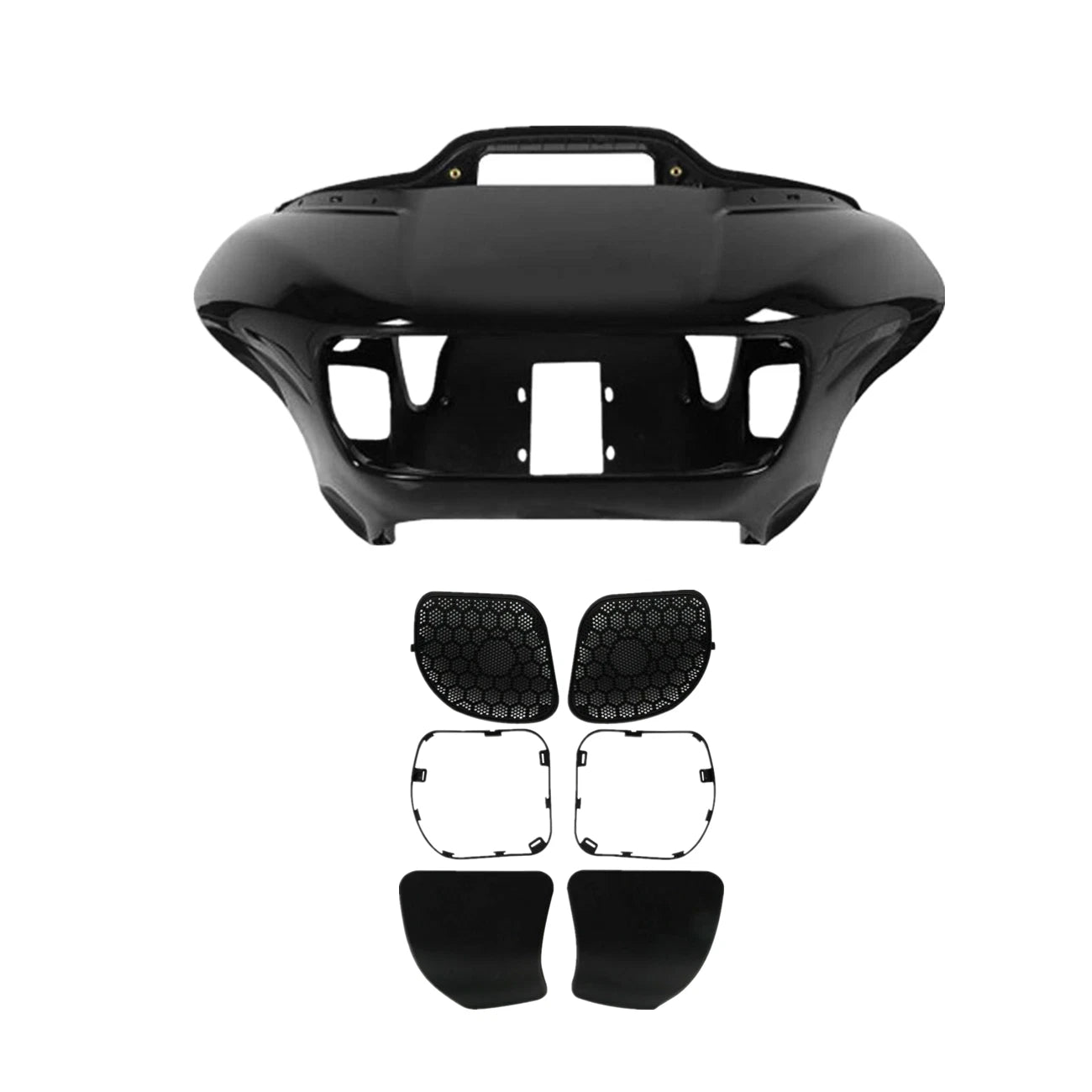 Inner & Outer Fairings Glove Box Door Grilles for Harley Road Glide (2015–2023)
