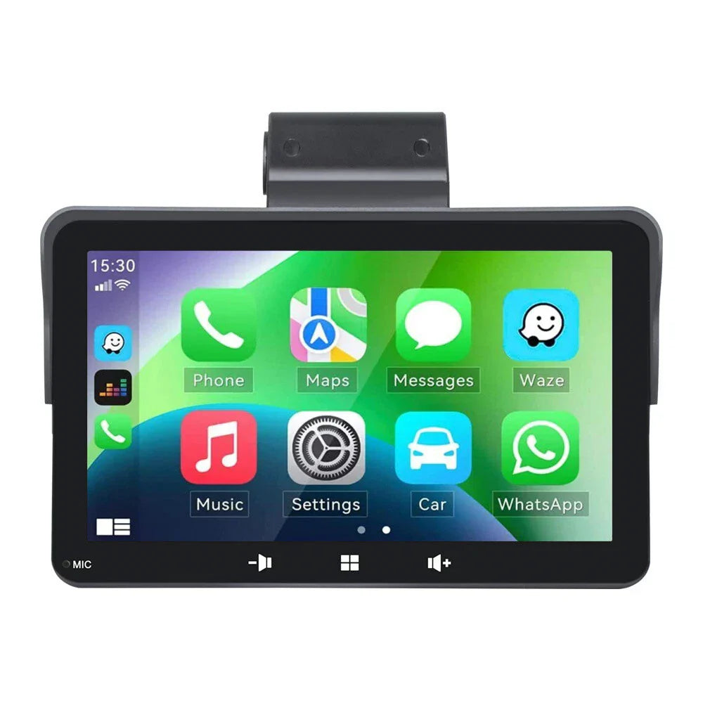 7" Touch Screen Multimedia Player w/ DVR & 64G TF Card for Car - Carplay FM BT