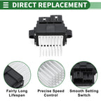 HVAC Blower Motor Resistor for Ford Mondeo (2013) No.DG9H19E624