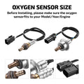 2Pcs O2 Oxygen Sensor for Hyundai Tucson (2010–2015) 2.4L 2.0L 234-5029