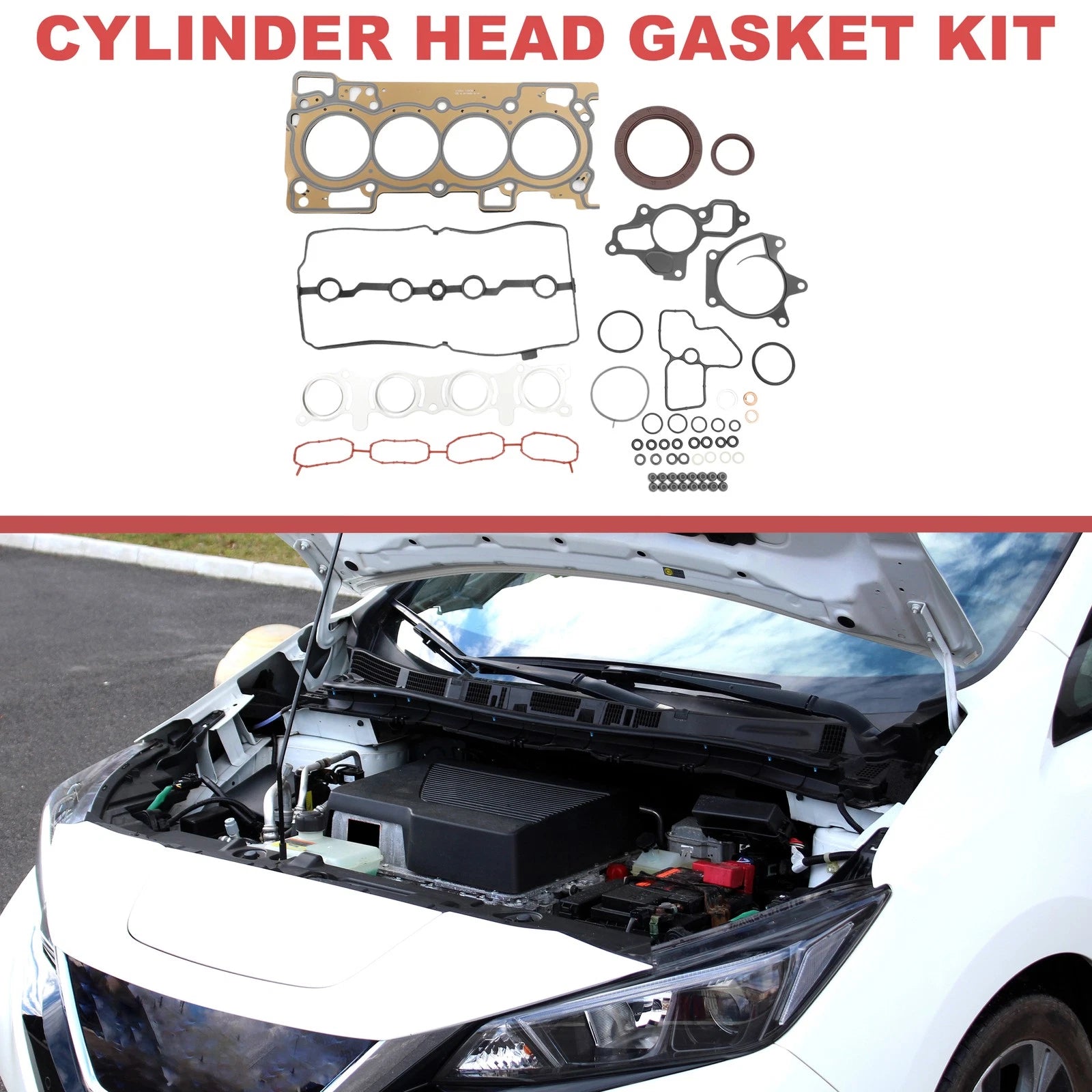 Cylinder Head Gasket Kit No.A01014BB0A for Nissan MR20DD (2010–2015)