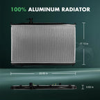 Aluminum Radiator for Hyundai Santa Fe (2007–2009)