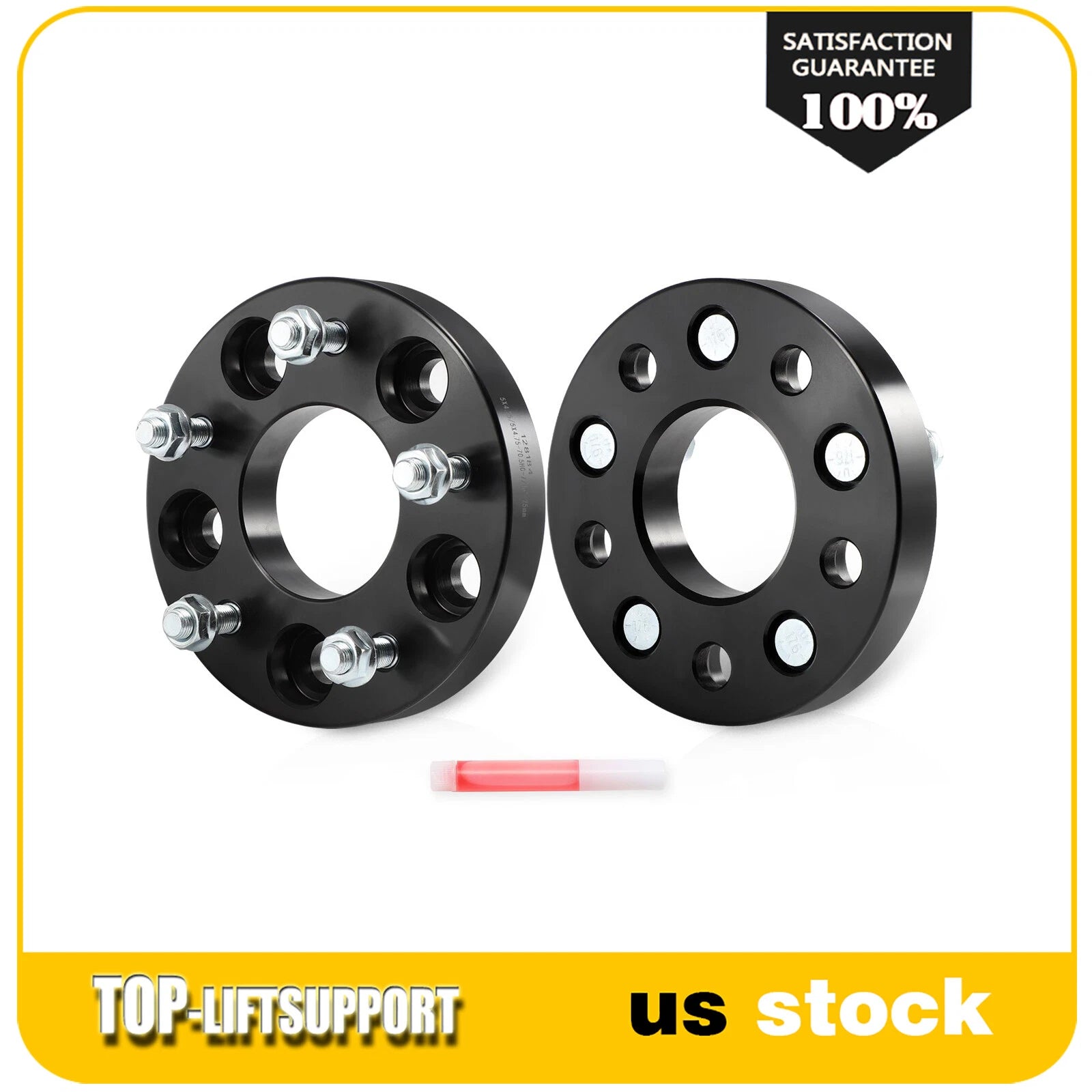 2X 1" Wheel Spacers for Chevy Corvette Camaro Malibu El Camino