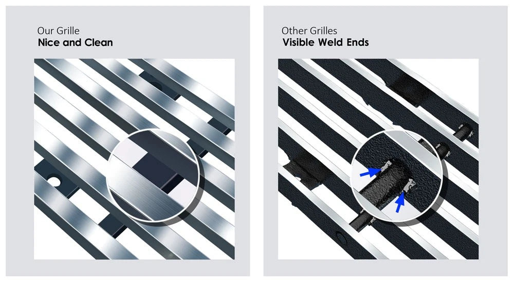 Stainless Chrome Billet Grille Insert for GMC Sierra 1500 (2014-2015)