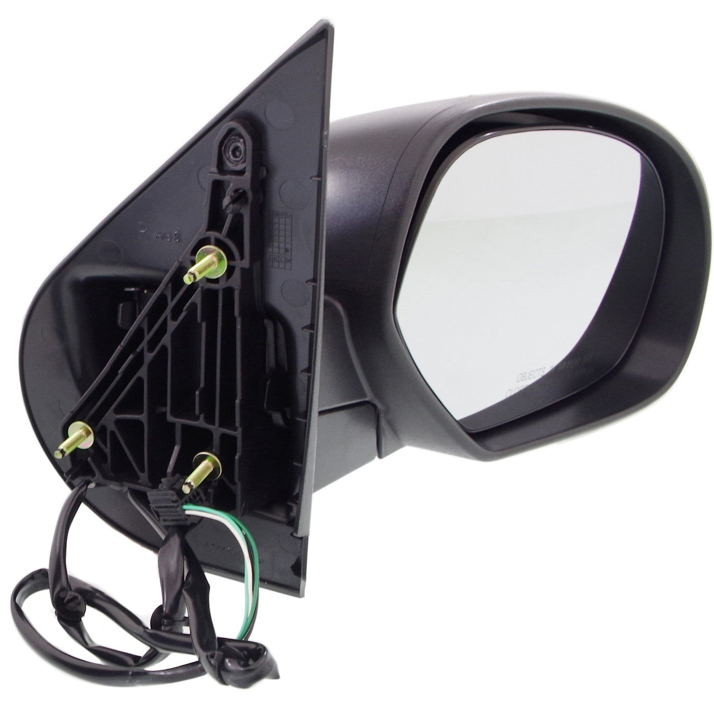 Textured Black Power Heated Side Mirror for Chevy Pickup (Right)