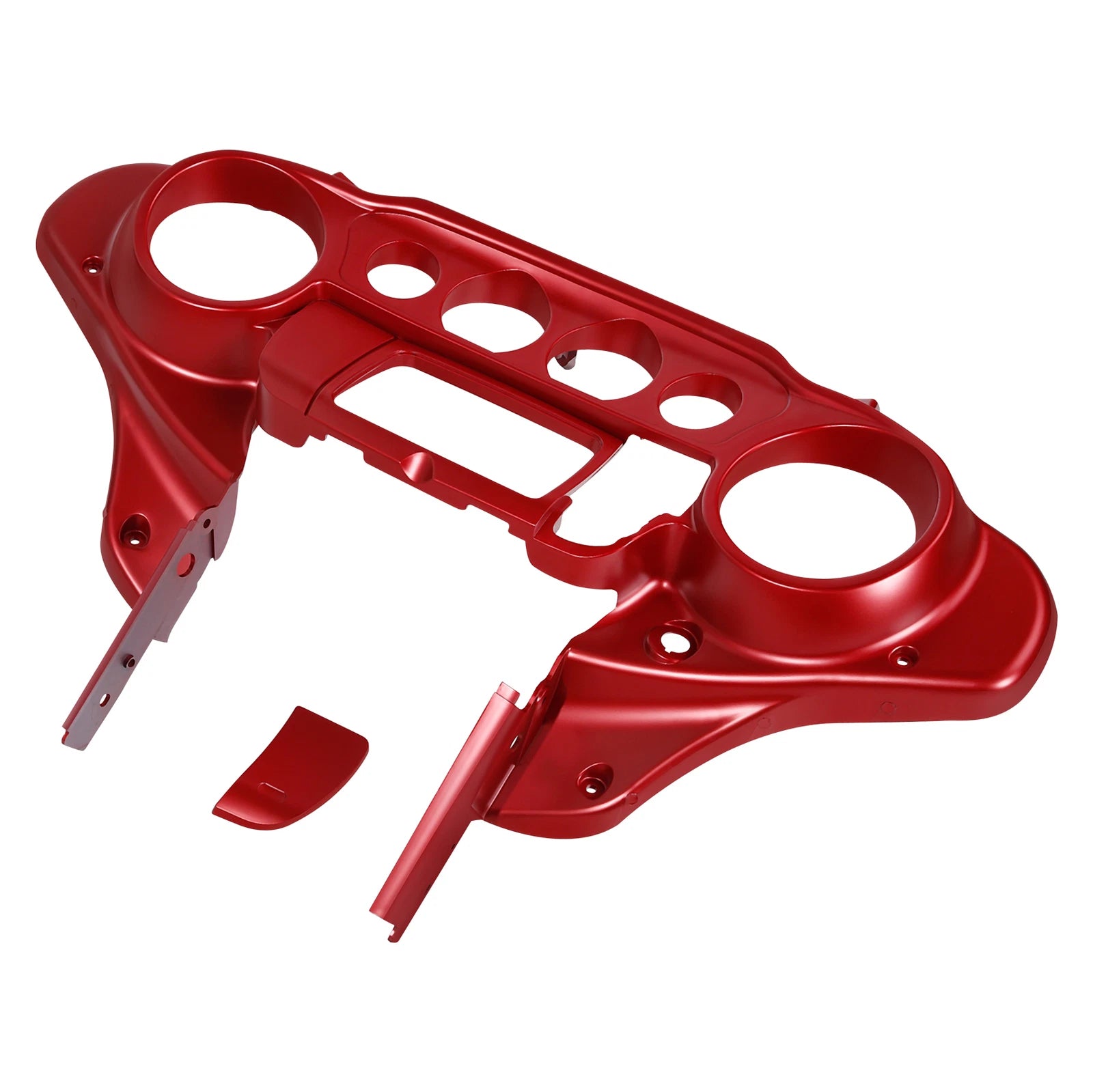 Batwing Inner Fairing for Harley Touring Street Glide (2014–2024) Wicked Red Denim