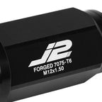 20Pcs J2 7075 Forged Aluminum M12x1.5 Spiky Cap Lug Nuts for