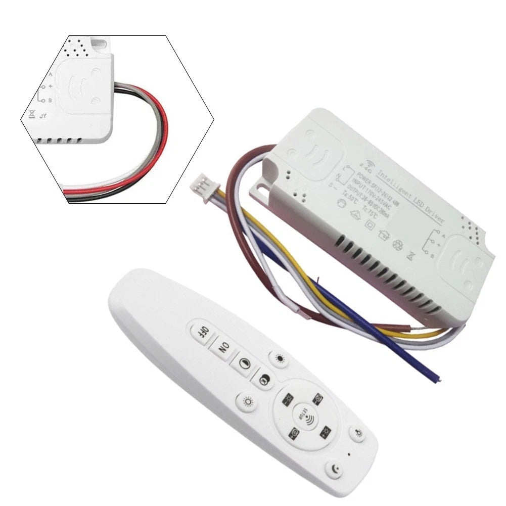 Set of 2 Smart LED Drivers for 2480W Dimming Transformer