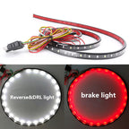 5-Function 60" 5W 90 LED Tailgate Brake Signal Light Strip for Universal Vehicles
