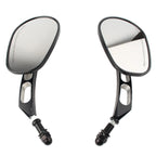 2pcs Rearview Side Mirror Gloss Black for Harley Sportster 883 (2004–2023)