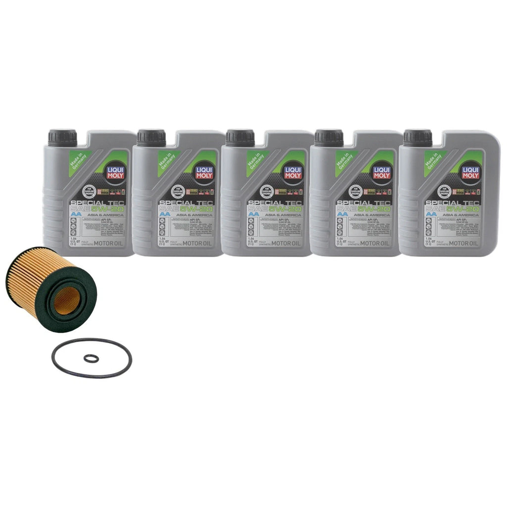 5L Liqui Moly Special Tec AA 5W-20 Engine Oil Change Kit for Ford Escape (2001–2023)