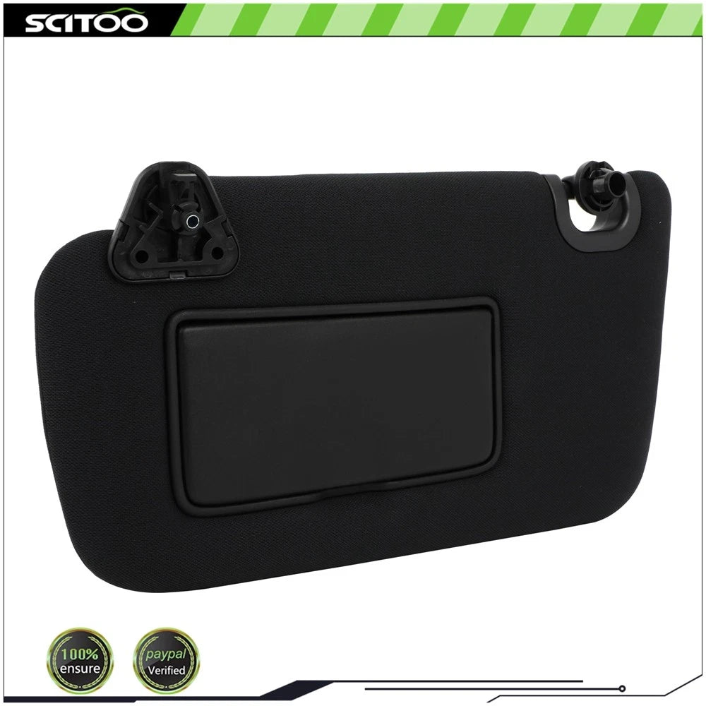 Driver Black Sun Visor for Nissan Sentra LEAF (2012–2019)