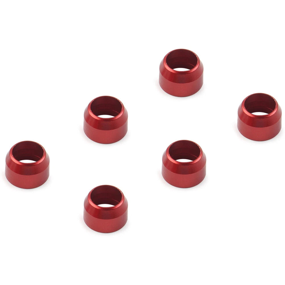 6X Red Bleed Valve Cover Kit for Ducati Monster, Hyperstrada, Streetfighter (2014–2020)