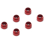 6X Red Bleed Valve Cover Kit for Ducati Monster, Hyperstrada, Streetfighter (2014–2020)