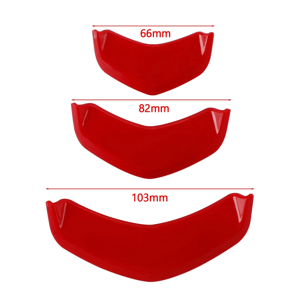 Front horn cover trim for Vespa Sprint 300, GTS 300, GTV (2014–2023) Red
