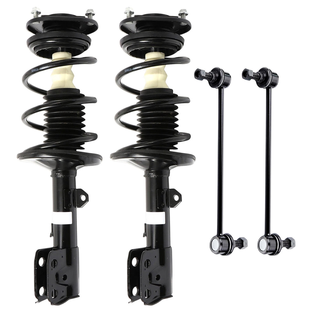 Front Complete Struts & Sway Bar End Links for Toyota Corolla (2009–2013)