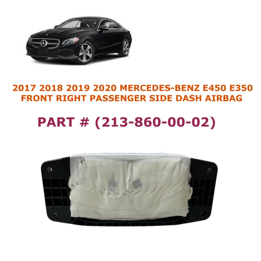 Right Side Dash Airbag for Mercedes-Benz E400 E300 (2017–2020) 213-860-00-02