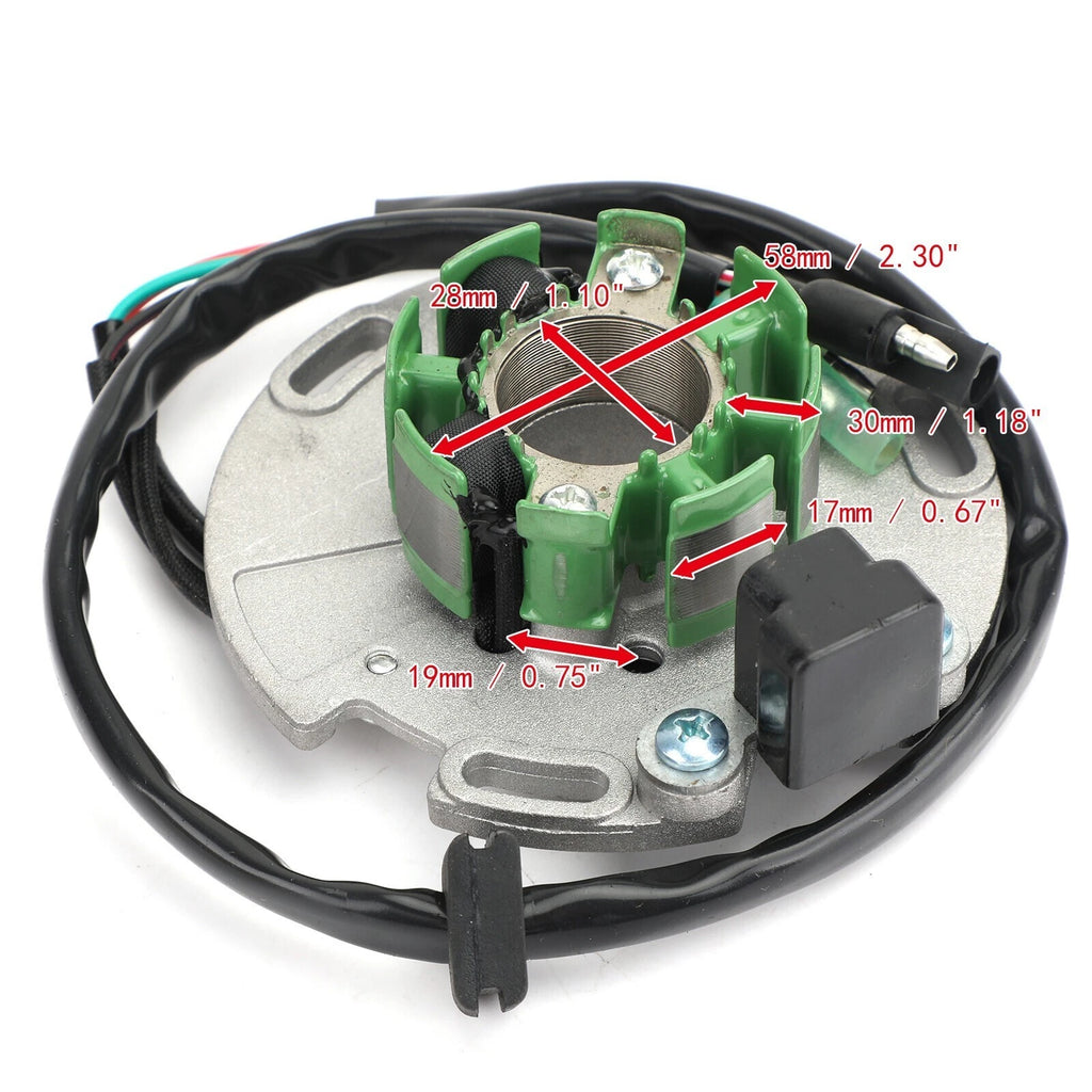 Generator Magneto Stator Coil for Suzuki (32101-43D00, 32101-43D10, 32101-28E00)