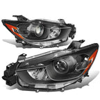 Pair of Projector Headlights for Mazda CX-5 (2013–2016) OE Style Black