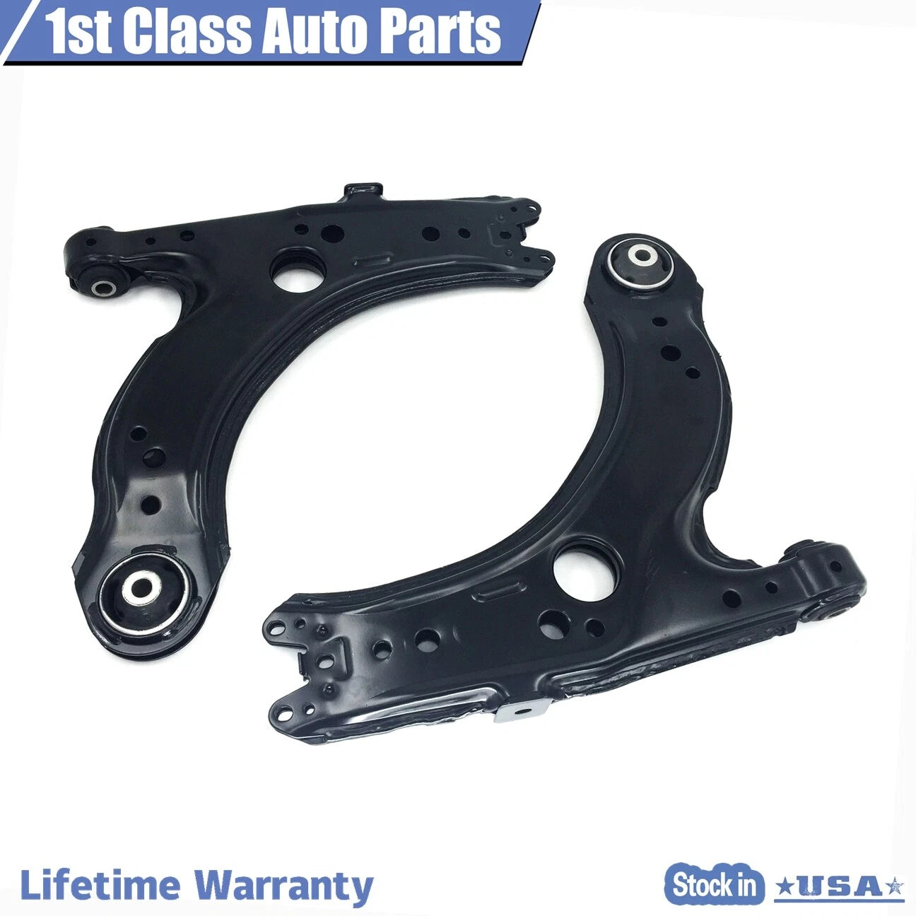 Front Suspension Lower Control Arm Kit for Volkswagen Beetle Golf Jetta (1998-2010)