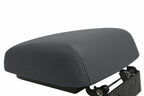 Leather Console Lid Armrest Cover for Mitsubishi Montero (2001–2006) Gray