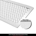 Stainless Chrome Mesh Grille Insert for Chevy Equinox (2016-2017)