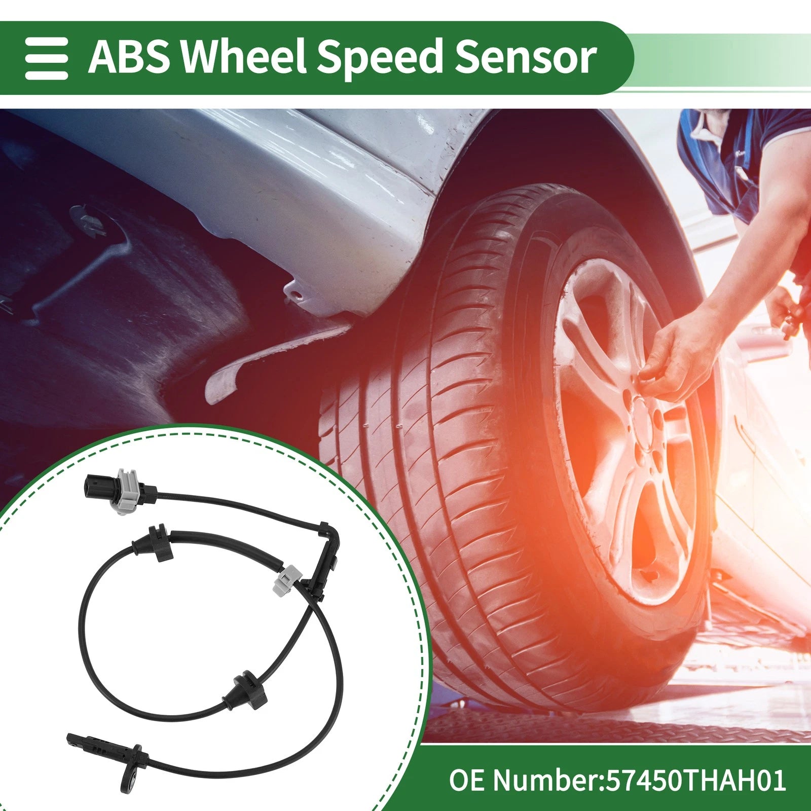 ABS Wheel Speed Sensor No. 57450THAH01 for Honda Avancier (1997–2003)