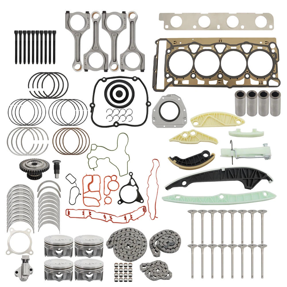 Engine Rebuild Pistons Rods Kit for Audi VW 2.0T A4 Q5 Jetta