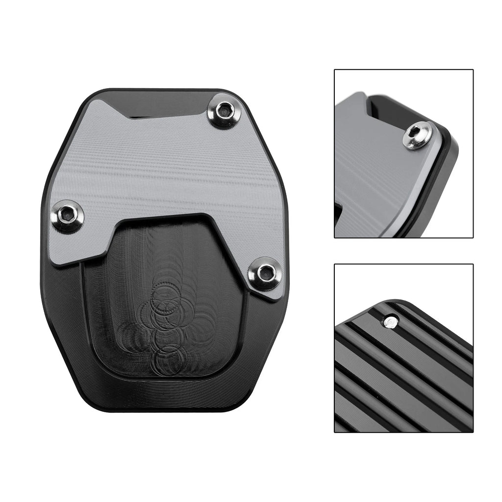 Kickstand Enlarger Plate Pad for Honda X-ADV 750 NSS750 (2021–2025) Titanium