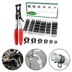 73-Piece Fuel Hose Clamp Kit for Easy Installation (No Specific Make/Model)