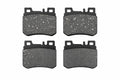 Set of 4 Genuine OEM Rear Disc Brake Pads for Mercedes-Benz 300TE, C280 (1990–1997)