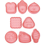 8 Piece Cookie Cutter Set for Baking