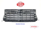 Set of 4 Grilles for Chevy Silverado 2500HD 3500HD (2024–2026)