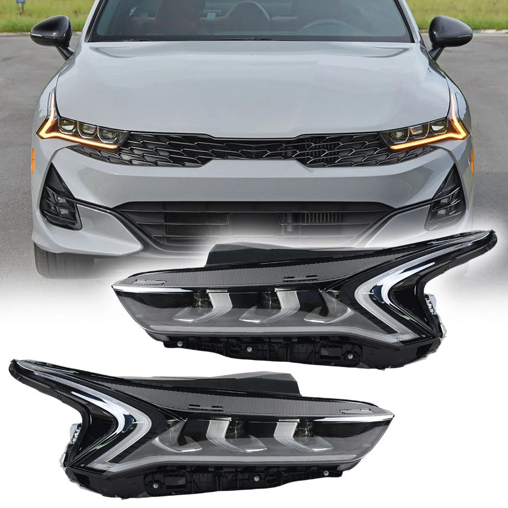 Left Driver Side LED Headlight Assembly for Kia K5 (2021–2024)