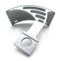 Side Mount Curved License Plate Bracket for Yamaha YZF-R1 (2004–2005)