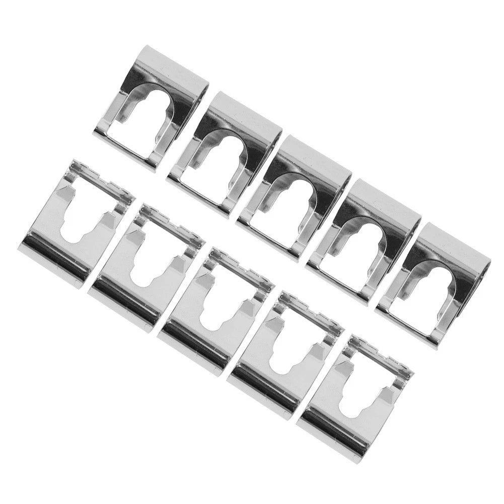 10X Linkage Repair Clips for Windscreen Wiper (Auto Metal Silver)