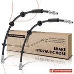 2X Front Brake Hydraulic Hose for Mercedes-Benz C400 (2015)