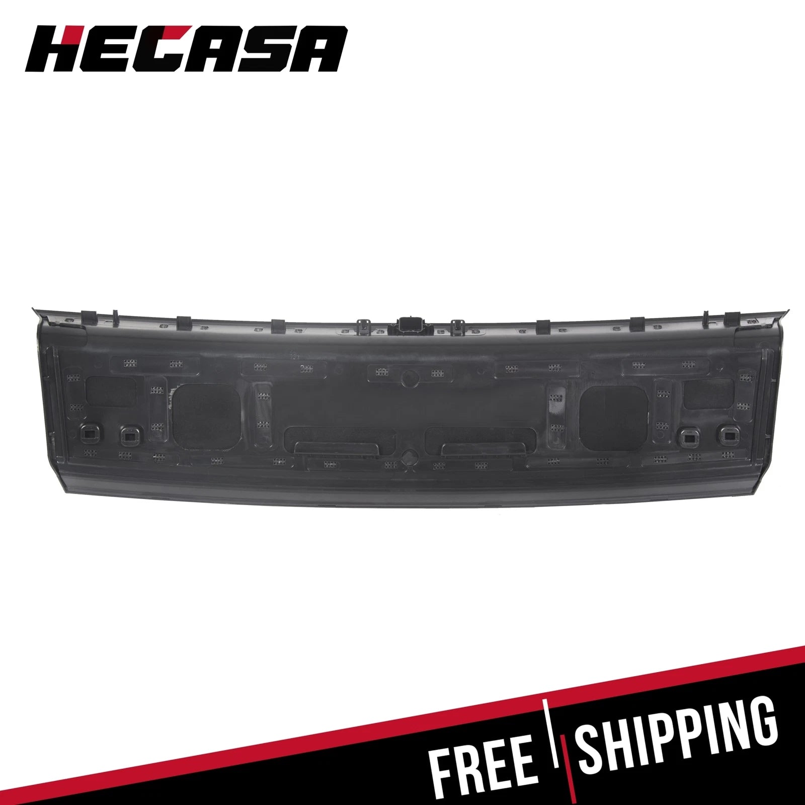 Gloss Black Rear Trunk Deck Lid Panel Trim for Ford Mustang GT (2015-2023)