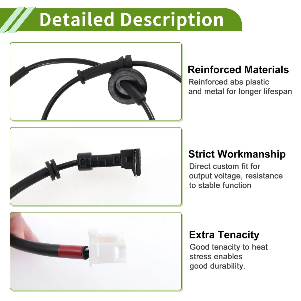 ABS Wheel Speed Sensor No. 9192007000 for Kia Picanto (2004–2015)