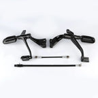 Black Forward Control Lever & Footpeg Bracket for Harley Sportster (2014-2022)