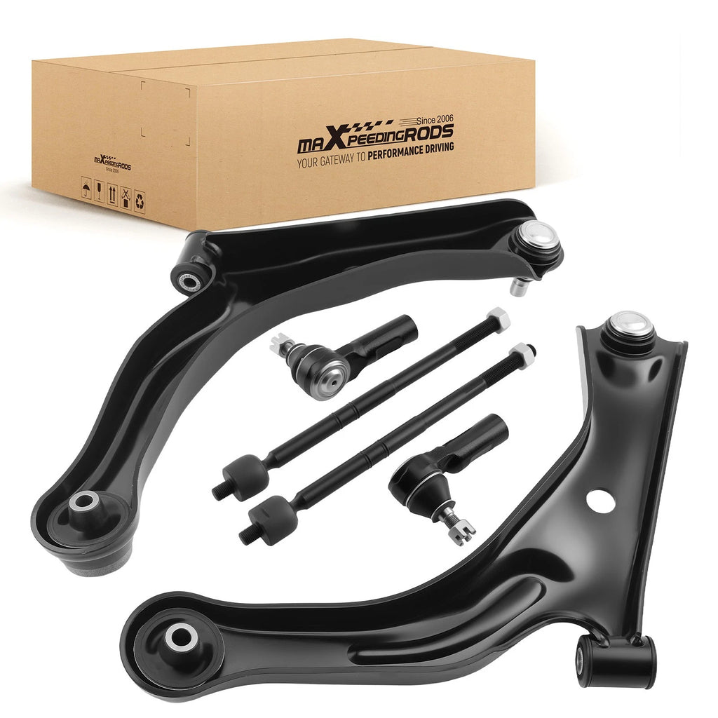 6x Front Lower Control Arm Tie Rod for Ford Escape/Mazda Tribute (2008–2009)