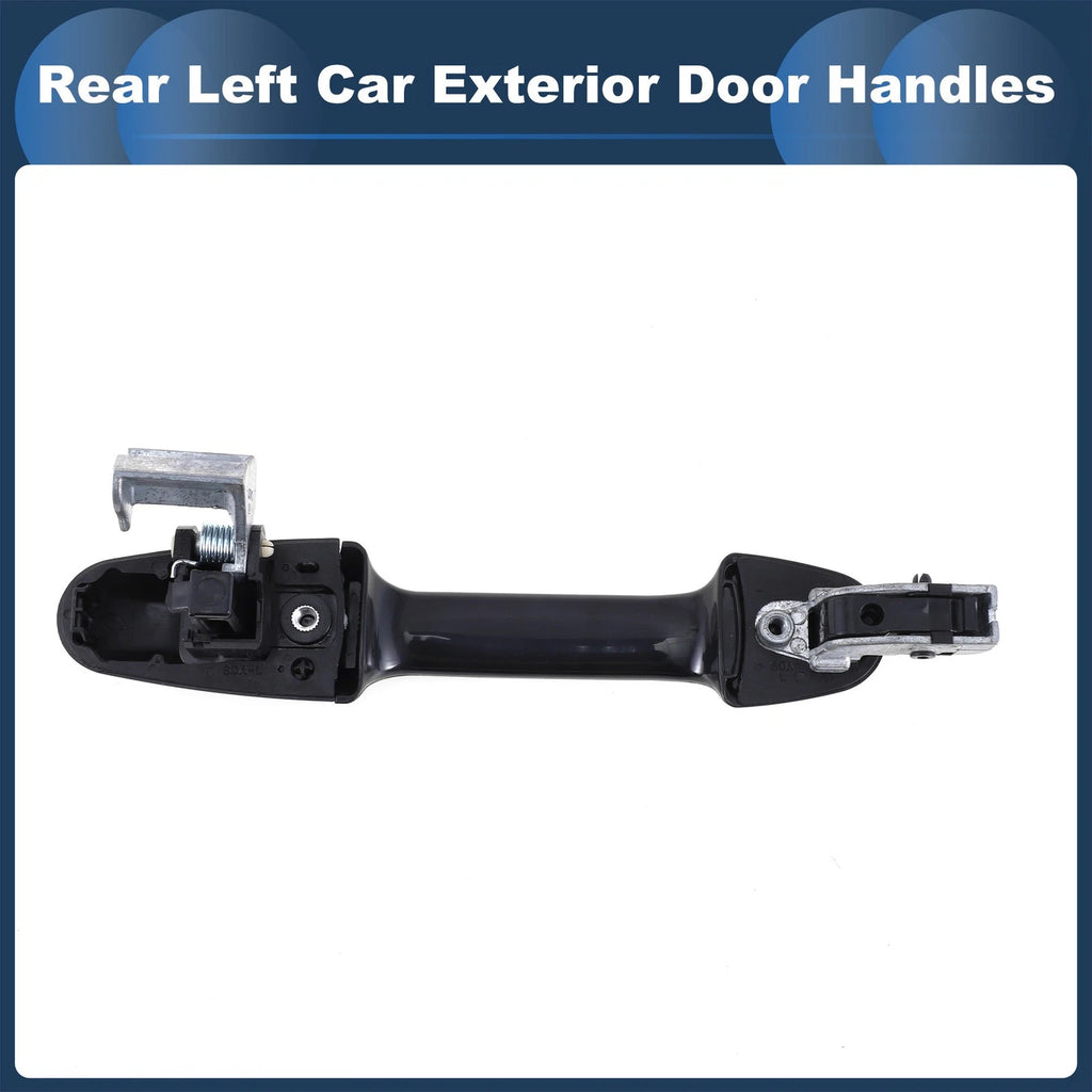 Rear Left Door Handle No. 72680SDET01 for Honda Accord (2003–2007) Black
