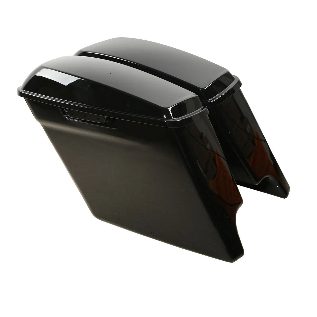 5" Stretched Extended Hard Saddlebags for Harley Touring Road Glide (1993–2013)