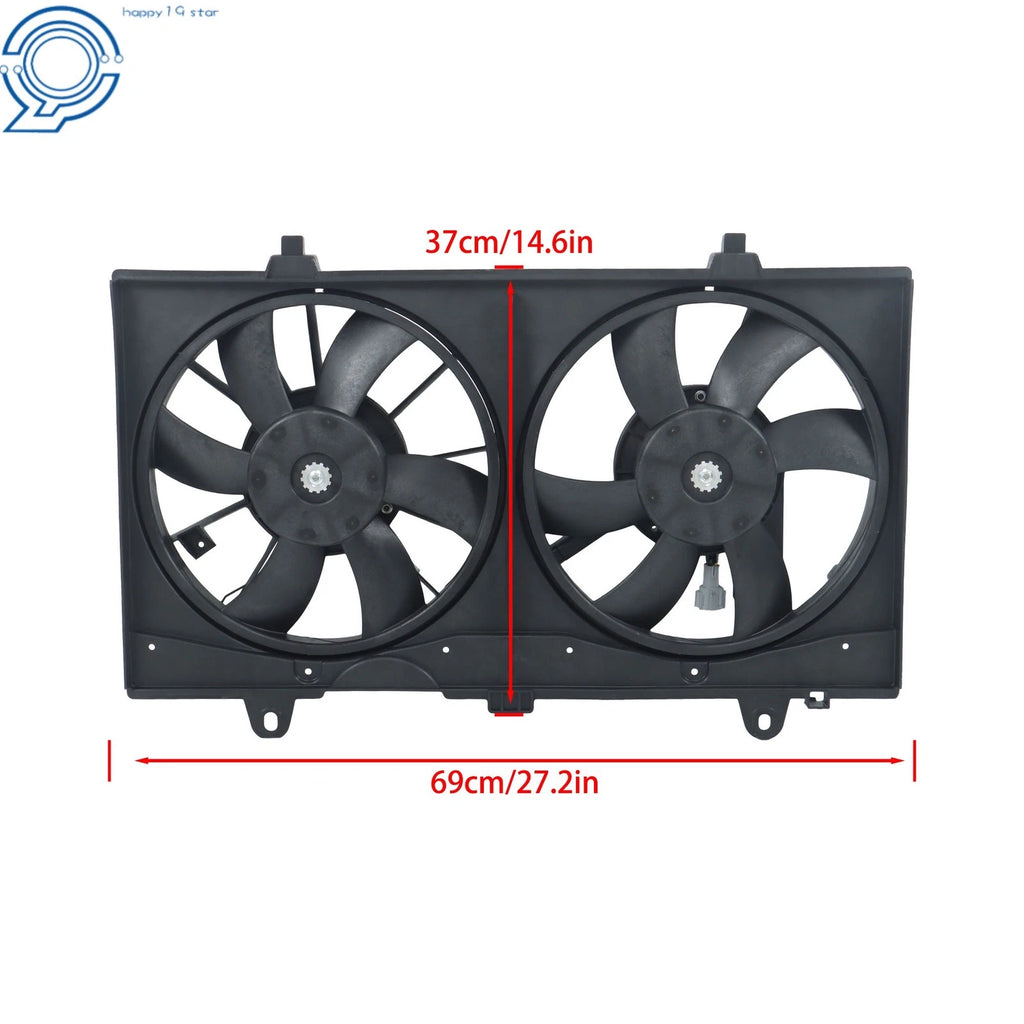 Radiator Cooling Fan Assembly for Nissan Sentra (2007-2012)